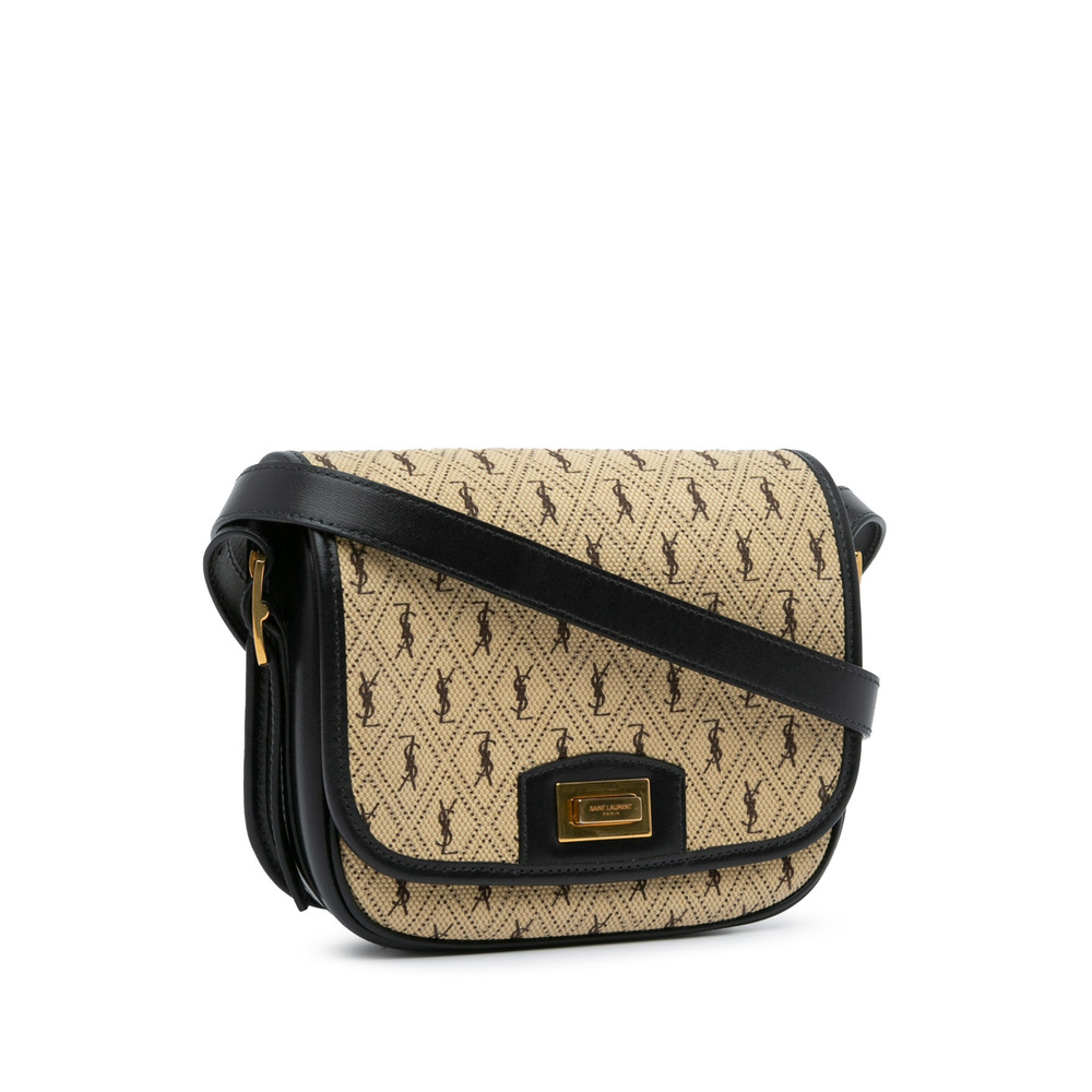 Pre-Loved Saint Laurent Small Canvas Monogram All Over Crossbody - Picture 2 of 10